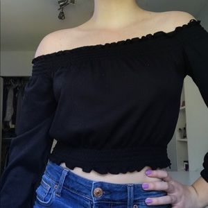 off the shoulder top!